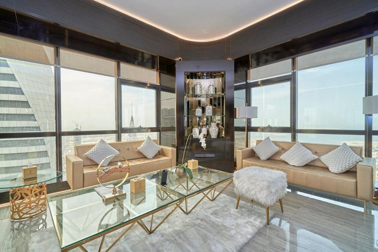Suită Penthouse cu 5 dormitoare - vedere panoramică de 360 de grade la mare și la Burj - ultimul etaj (72)