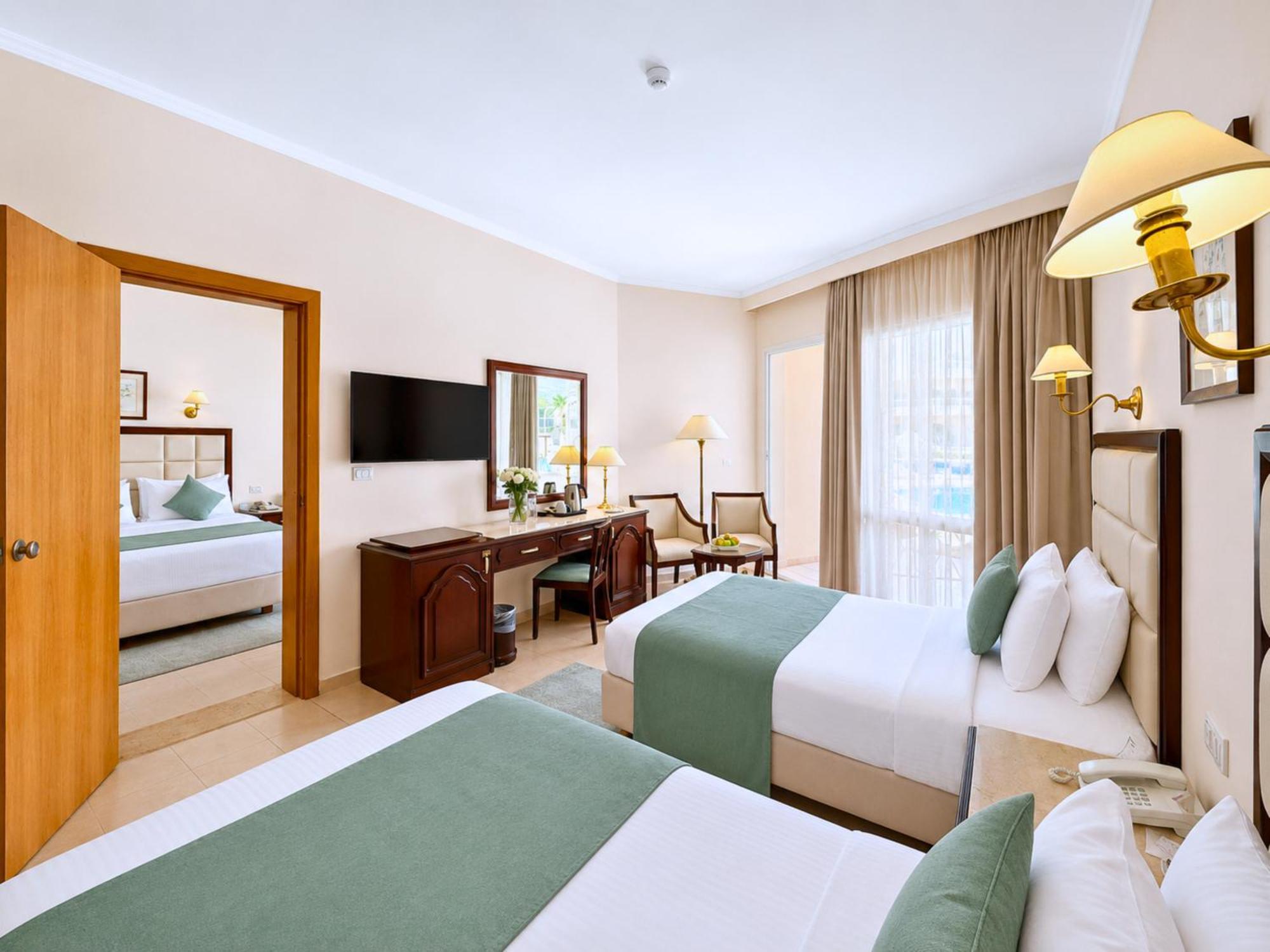 Family Connected Room - Side Sea View