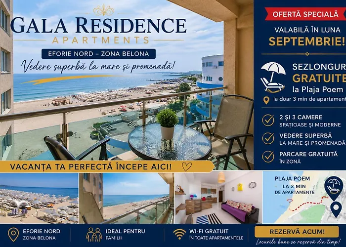 Apartamente Gala Residence Eforie Nord