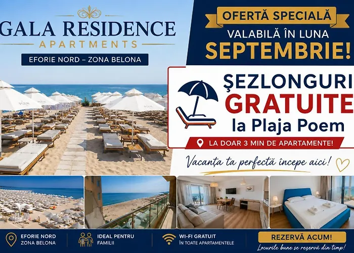 Apartamente Gala Residence Eforie Nord